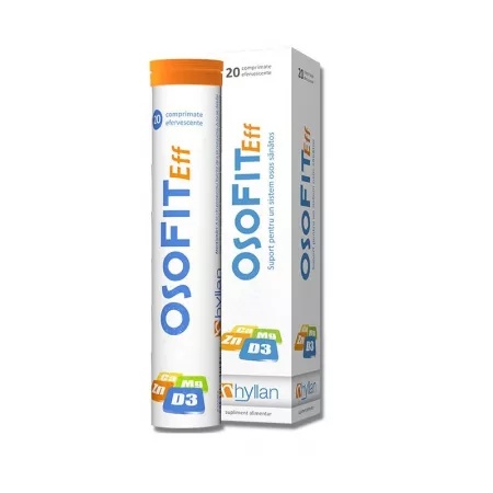 Osofit Eff, 20 comprimate efervescente – Hyllan