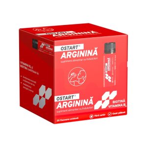 Ostart Arginină 25ml, 20 flacoane unidoză, Fiterman