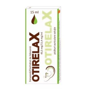 Otirelax 45,5mg/11,4ml picaturi auriculare, 15ml, Rompharm