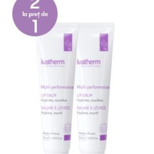 Pachet Balsam de buze Multi-Performance, 15 ml + 15 ml, Ivatherm