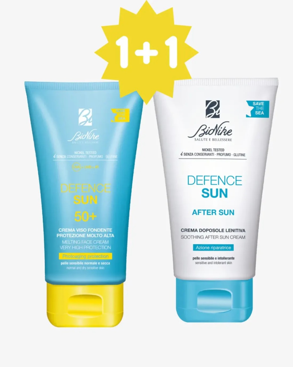 Pachet Defence Sun Fata SPF 50+ - Bionike