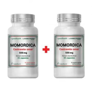 Pachet Momordica, 500mg, 60 + 30 capsule cadou, Cosmopharm