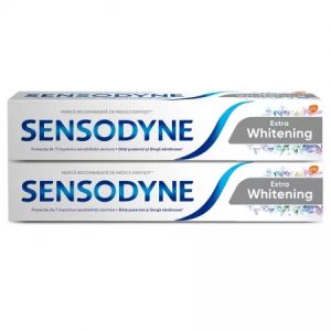 Pachet Pasta de dinti Sensodyne Extra Whitening, 100ml, 1+1-60%, Haleon