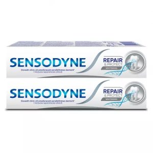 Pachet Pasta de dinti Sensodyne Repair&Protect Whitening,75ml+75 ml, Haleon