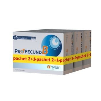 Pachet Profecund B 3 x 30 capsule, Hyllan Pharma