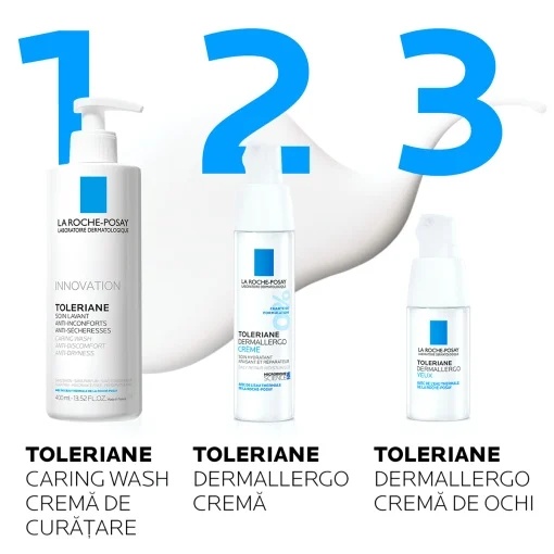 Pachet Toleriane Dermallergo – Ingrijire Completa pentru Ten Sensibil | La Roche-Posay