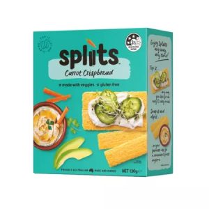 Paine uscata fara gluten cu morcov, 130g, Spliits