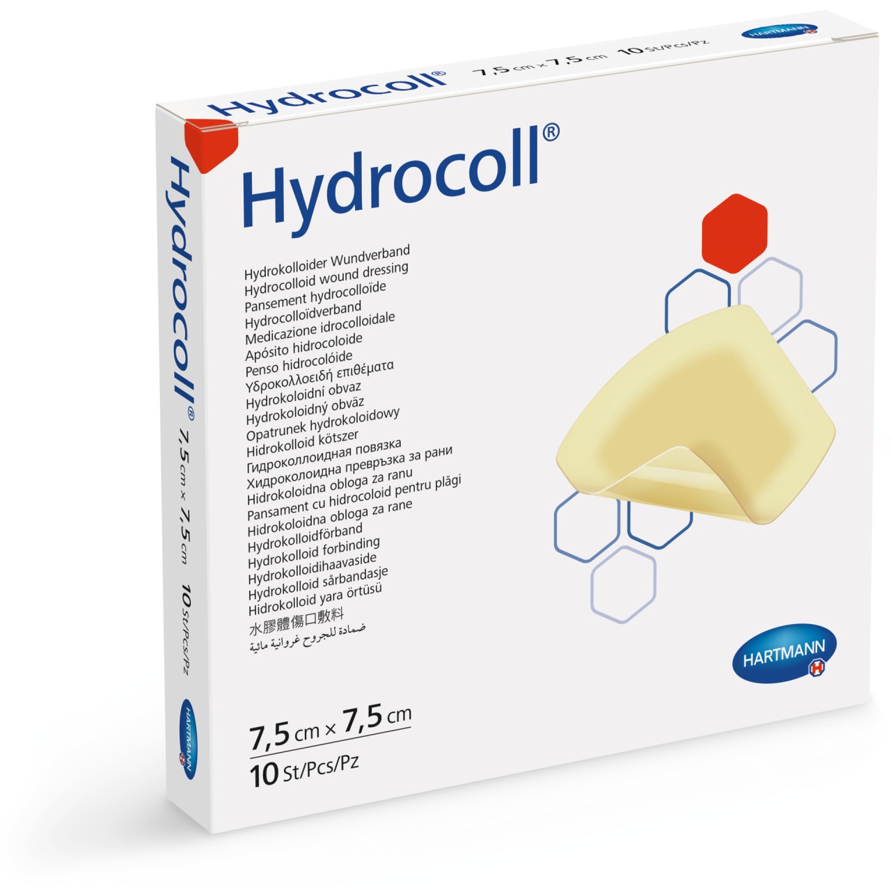 Pansament hidrocoloid Hydrocoll 10x10 cm, 10 buc – Hartmann