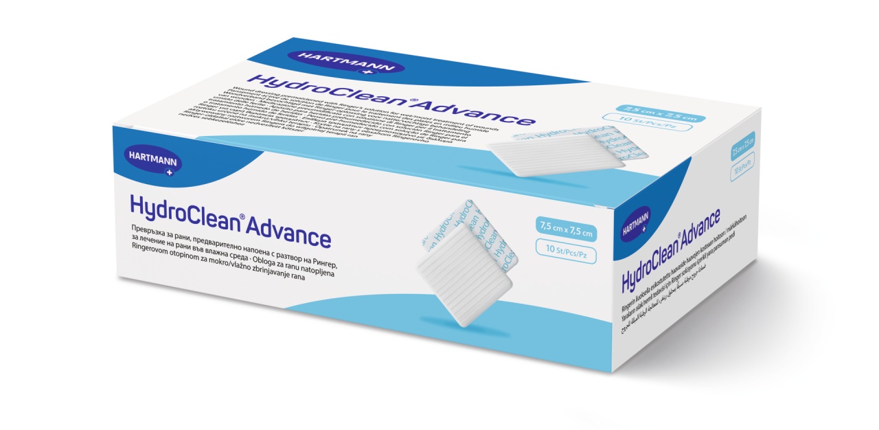 Pansament HydroClean Advance, 7.5 x 7.5 cm, 10 bucati – Hartmann