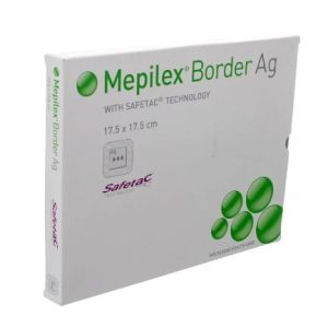 Pansament Mepilex Border Ag, 17,5 x 17,5cm, 1 bucata, Molnlycke