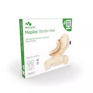 Pansament Mepilex Border Heel 22 x 23cm, 1 bucata, Molnlycke