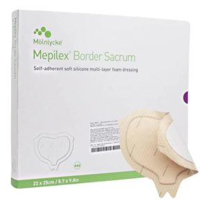 Pansament Mepilex Border Sacrum 22 x 25cm, 1 bucata, Molnlycke