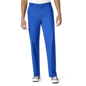 Pantaloni uniforma barbati CARGO albastru L, 5619A-ROYA, WonderWink PRO