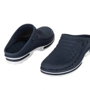 Papuci medicali autoclavabili Wock CLOG 03, marimea 35/36, navy blue/alb, talpic polimeric
