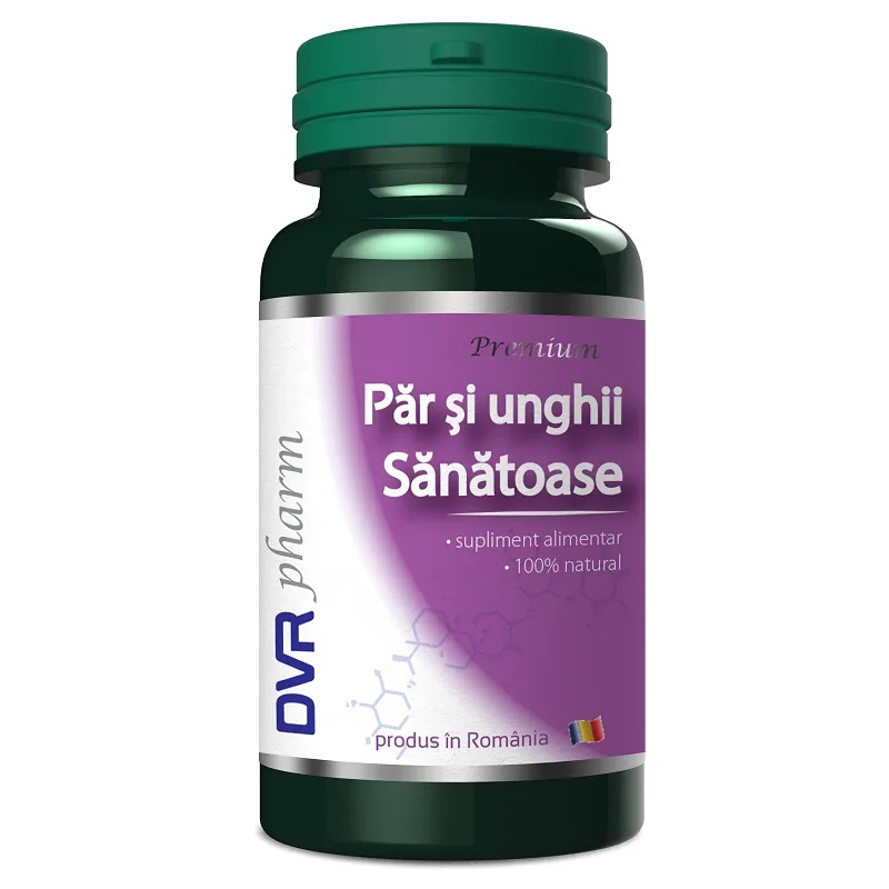 Par si unghii sanatoase, 60 capsule DVR Pharm