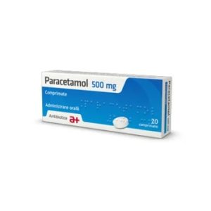 Paracetamol 500mg, 20 comprimate, Antibiotice Iasi