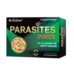 Parasites Forte Total Cleanse®, 30 comprimate, Cosmopharm