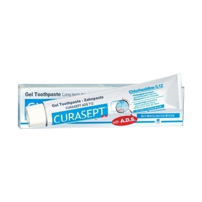 Pasta de dinti ADS 712 clorhexidina 0.12%, 75ml, Curasept