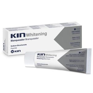 Pasta de dinti pentru albire progresiva Kin Whitening, 75ml, Laboratorios Kin