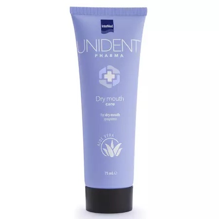 Pasta de dinti pentru mucoasa bucala uscata Dry Mouth Care Unident Pharma, 75 ml, Intermed