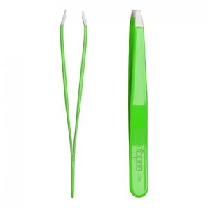 Penseta profesionala verde din inox, 709, 1 bucata, Nippes