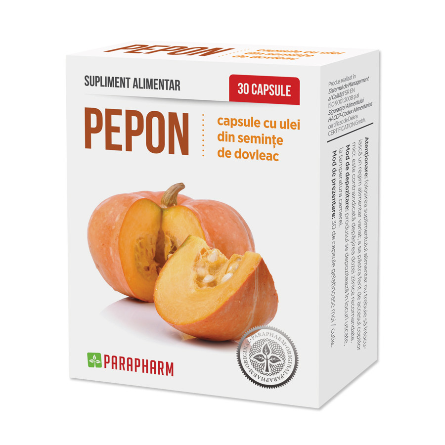Pepon - cps ulei dovleac (Parapharm)