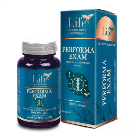 Performa Exam, 60 capsule – Bionovativ