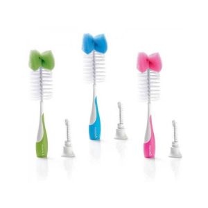 Perie de biberoane si tetine cu inel si ventuza, 56/122, Canpol