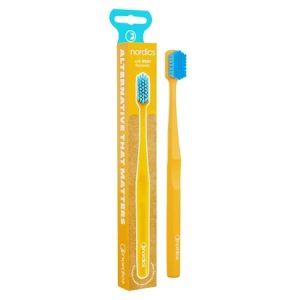 Perie dinti Premium galbena, Nordics