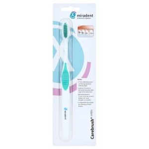Perie pentru dinti cu aparate dentare fixe Carebrush Ortho, 1 bucata, Miradent