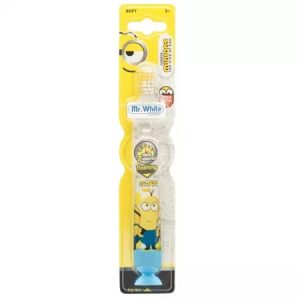 Periuta de dinti LED Soft pentru copii Minions, +3 ani, Mr.White