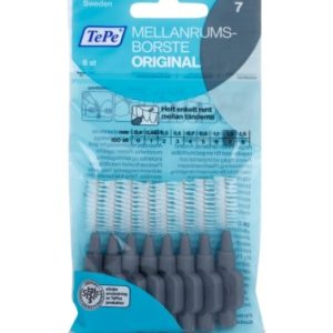 Periute interdentare 1,3mm/ nr. 7 gri, 8 bucati, TePe