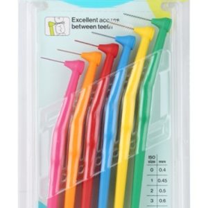 Periute interdentare angle mixed pack, 6 bucati, TePe
