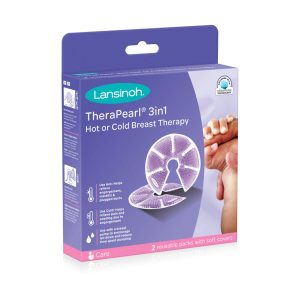Pernite cu gel pentru san 3 in 1 thera pearl, 2 bucati, Lansinoh