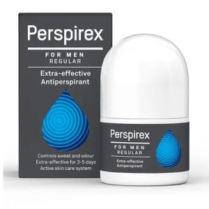 Perspirex Regular Men antiperspirant roll-on, 20ml, Orkla Health