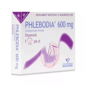 Phlebodia 600mg, 30 comprimate filmate, Innothera