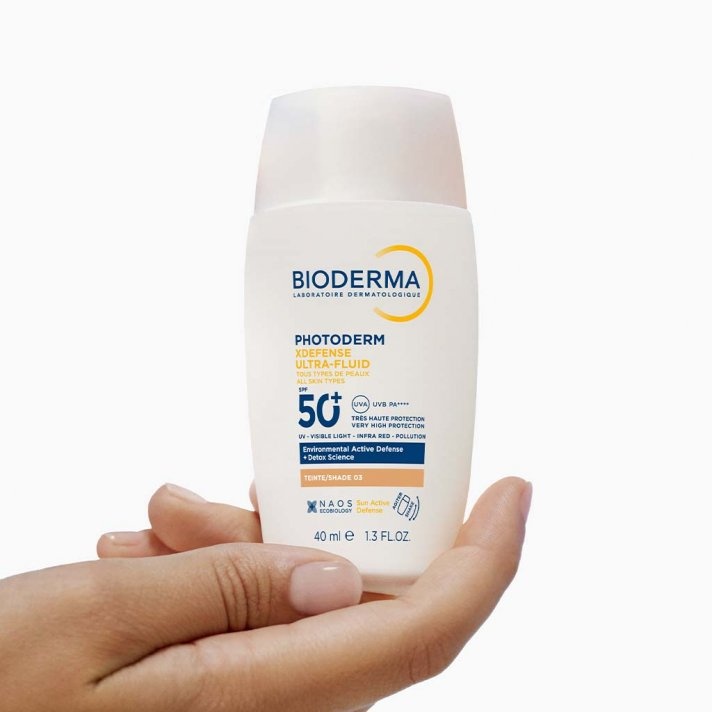Photoderm XDefense Ultra-Fluid SPF50+ Colorat Fototip 03, 40ml, Bioderma