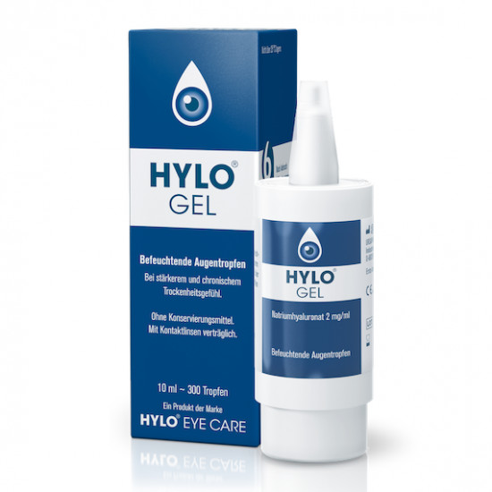 Picaturi lubrifiante pentru ochi Hylo-Gel, 10 ml, Ursapharm
