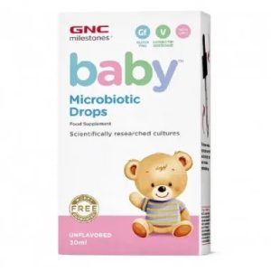 Picaturi Milestones Baby Microbiotic, 30ml, GNC