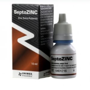 Picaturi oftalmice SeptoZinc, 10ml, Unimed