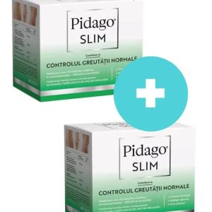 Pidago Slim, 60 comprimate, oferta 1+1, Fiterman