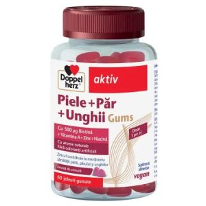 Piele + Păr + Unghii, 60 Jeleuri Gumate, Doppelherz