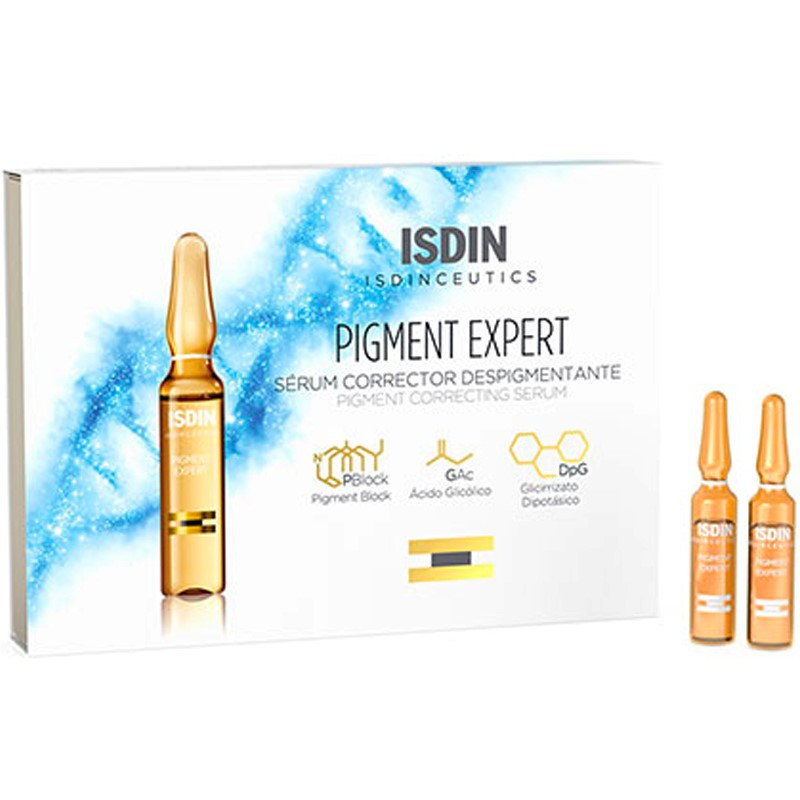 Pigment Expert Ser Corector pentru Depigmentare, 10 fiole x 2 ml, Isdin