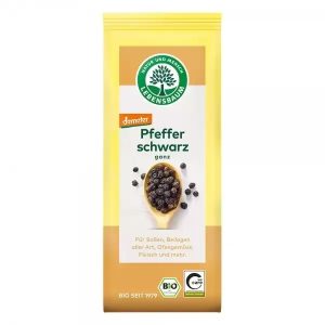 Piper negru boabe eco, 50g, Lebensbaum