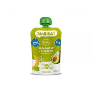 Piure avocado si afine Bio, +6l, 100g, Smileat