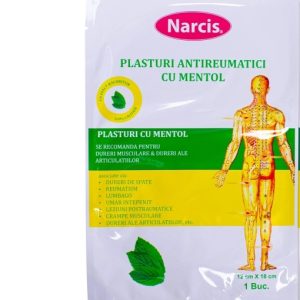 Plasture antireumatic cu mentol 12x18 NARCIS 1buc
