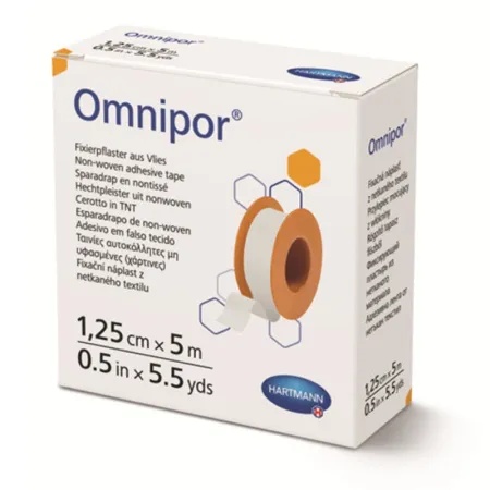 Plasture Omnipor 1.25 cm x 5 m – Material netesut Hartmann