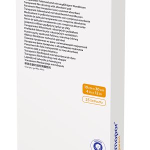 Plasture transparent Cosmopor Transparent 10x30 cm, 25 buc – Hartmann