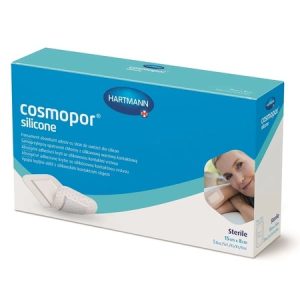 Plasturi autoadezivi Cosmopor Silicone, 15x8 cm, 5 bucati, Hartmann