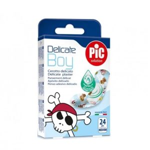 Plasturi copii piele sensibila Delicate Boy 19 x 72mm, 24buc, Pic Solution